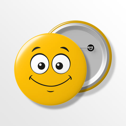 Smile Emoji Badge