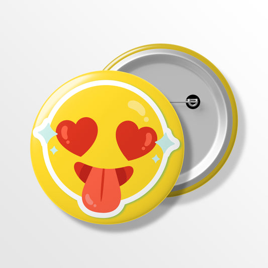 Love Emoji Badge